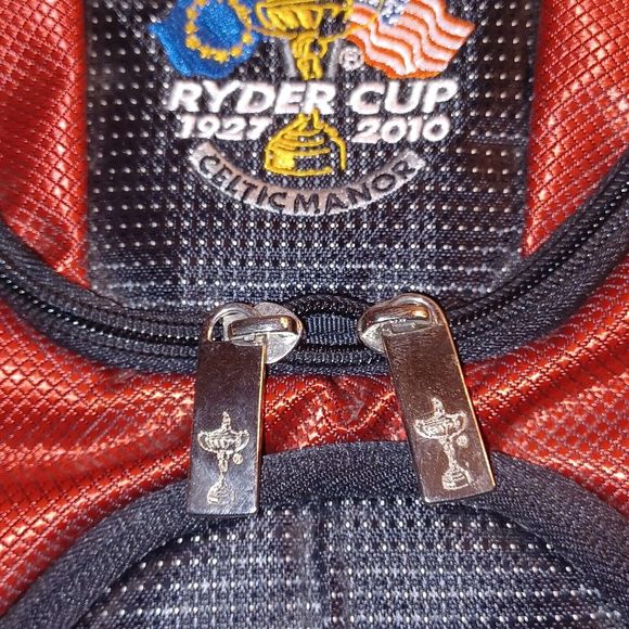 New Ryder Cup Celtic Manor 1927-2010 Asbri Golf ScoreCard Shoe Tee’s Ball Bag - Picture 3 of 14